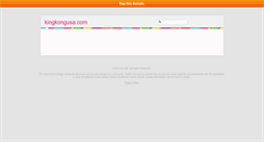 Desktop Screenshot of kingkongusa.com